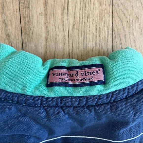Vineyard Vines Quarter Zip Pull Over Sweatshirt Size Large 16-18 - Picture 7 of 11